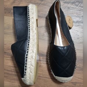 Ara Black Quilted Espadrilles